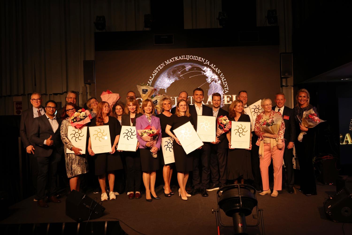 Tässä on Suomen ensimmäiset Grand Travel Award-voittajat